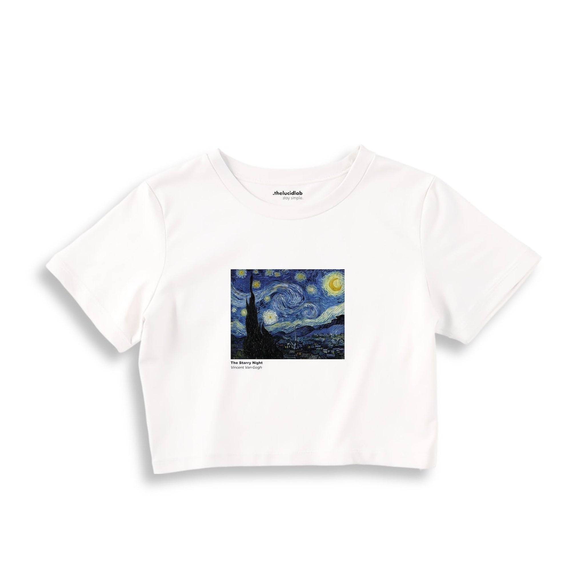 The Starry Night Crop Tişört