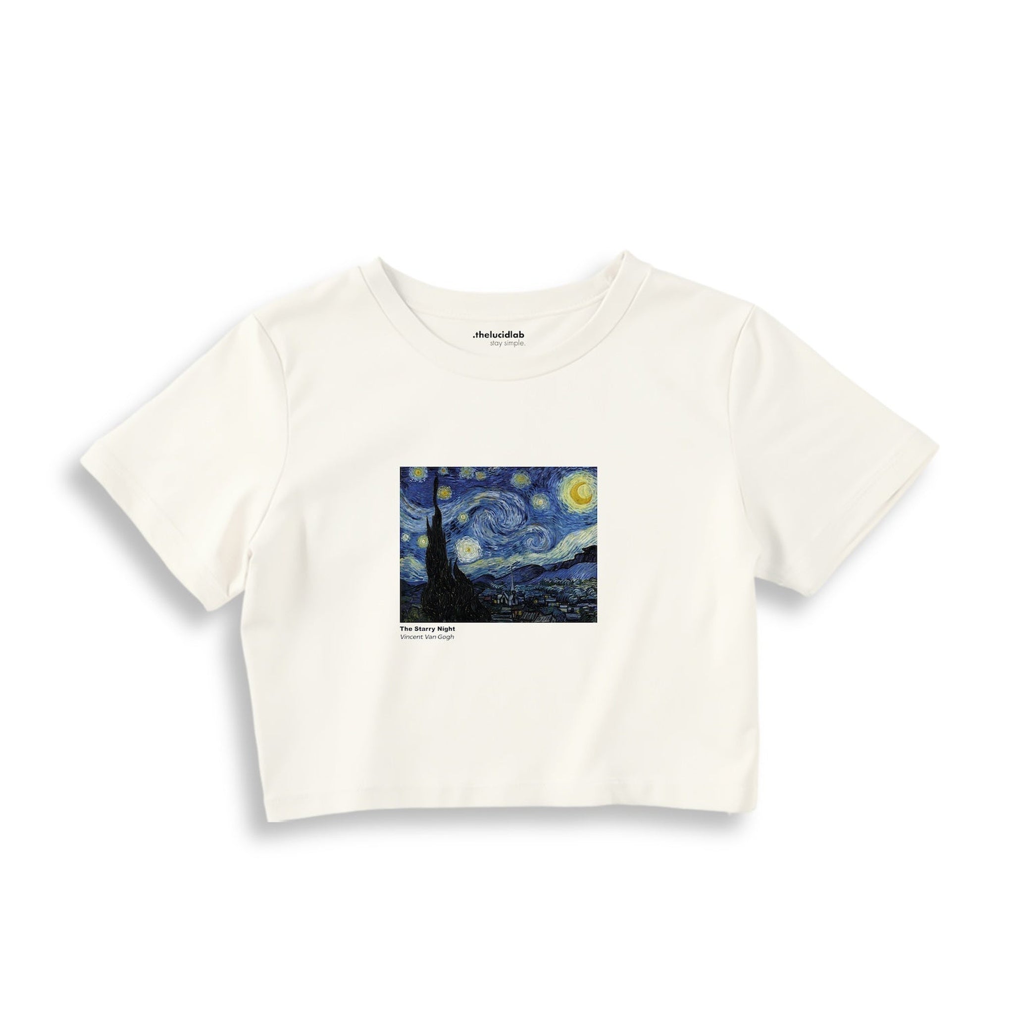 The Starry Night Crop Tişört