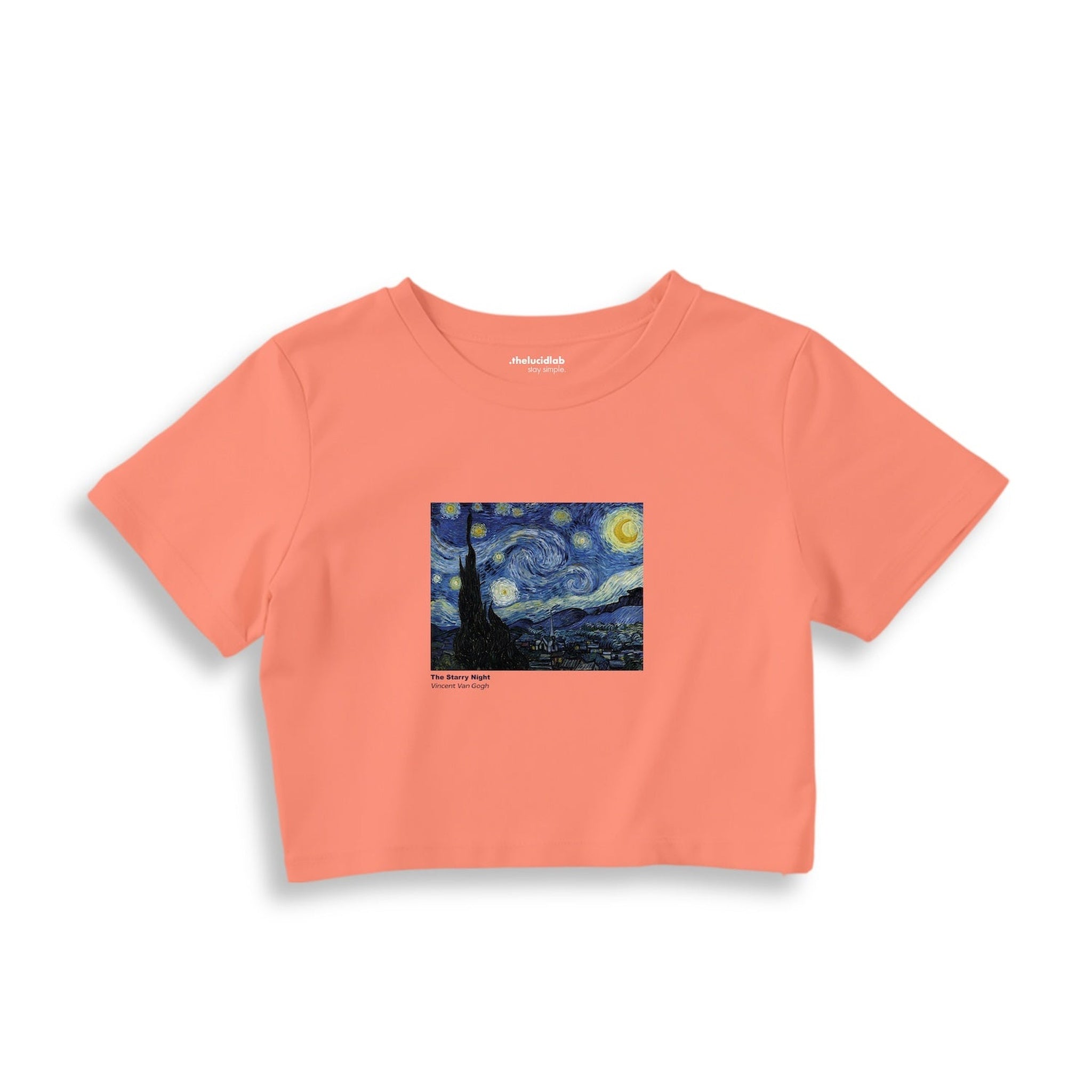 The Starry Night Crop Tişört