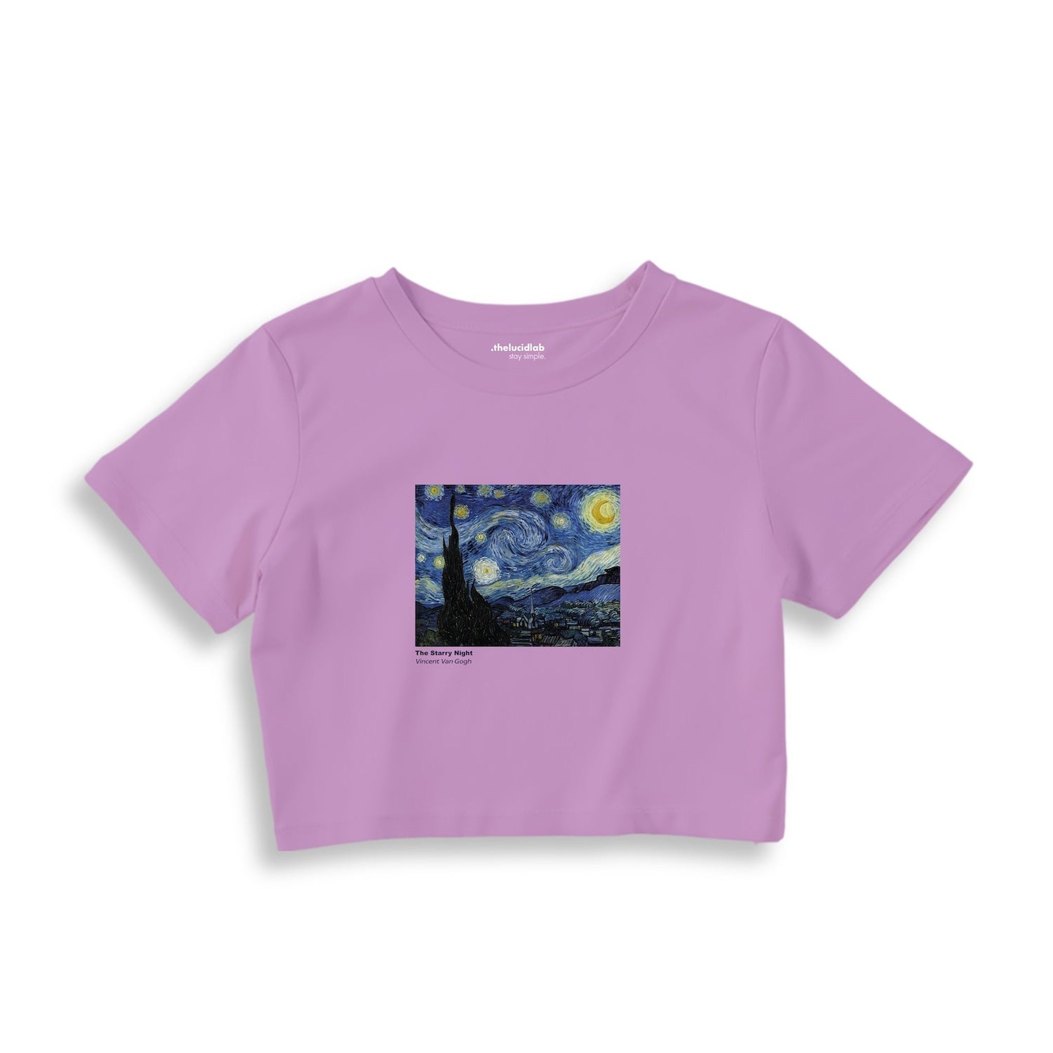 The Starry Night Crop Tişört