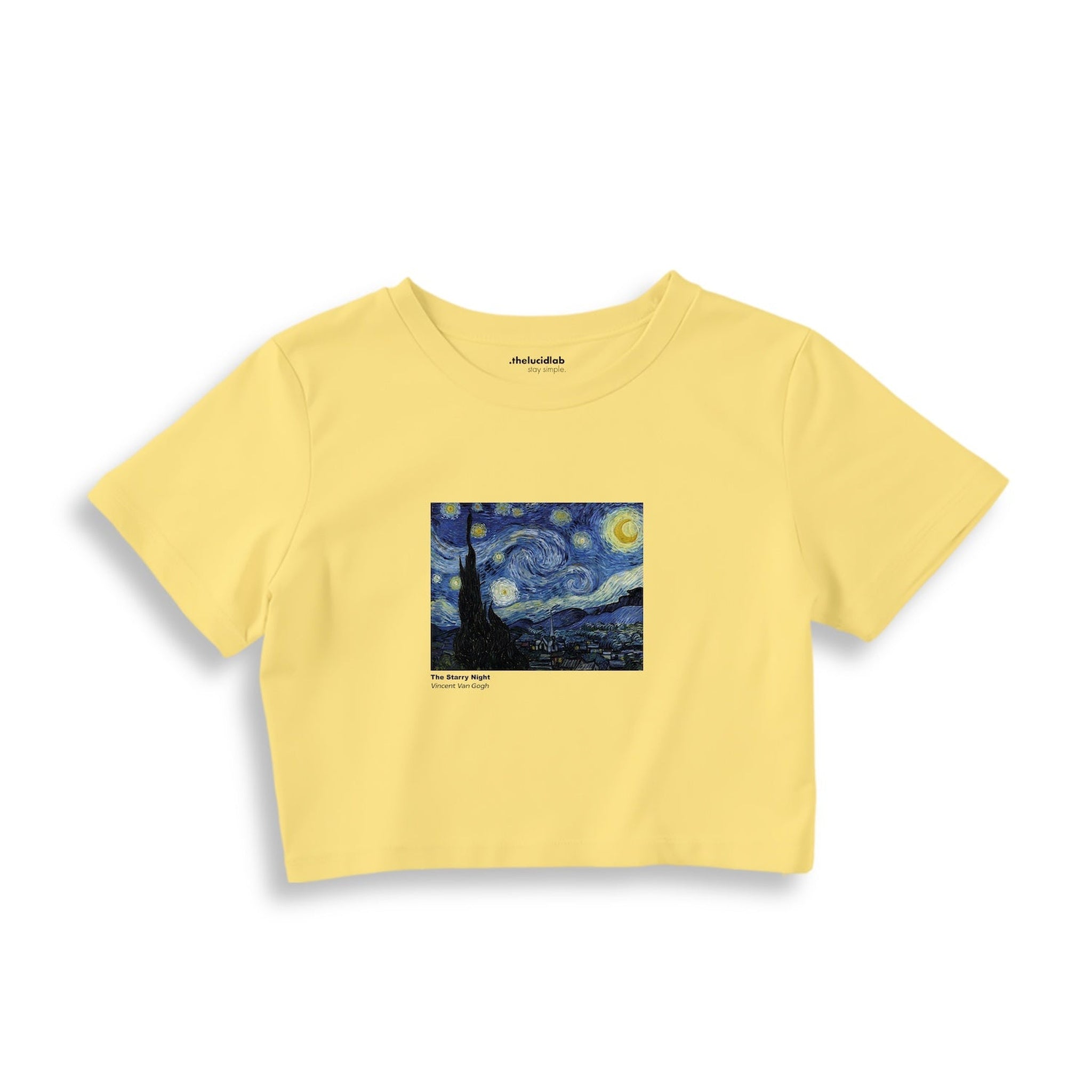 The Starry Night Crop Tişört