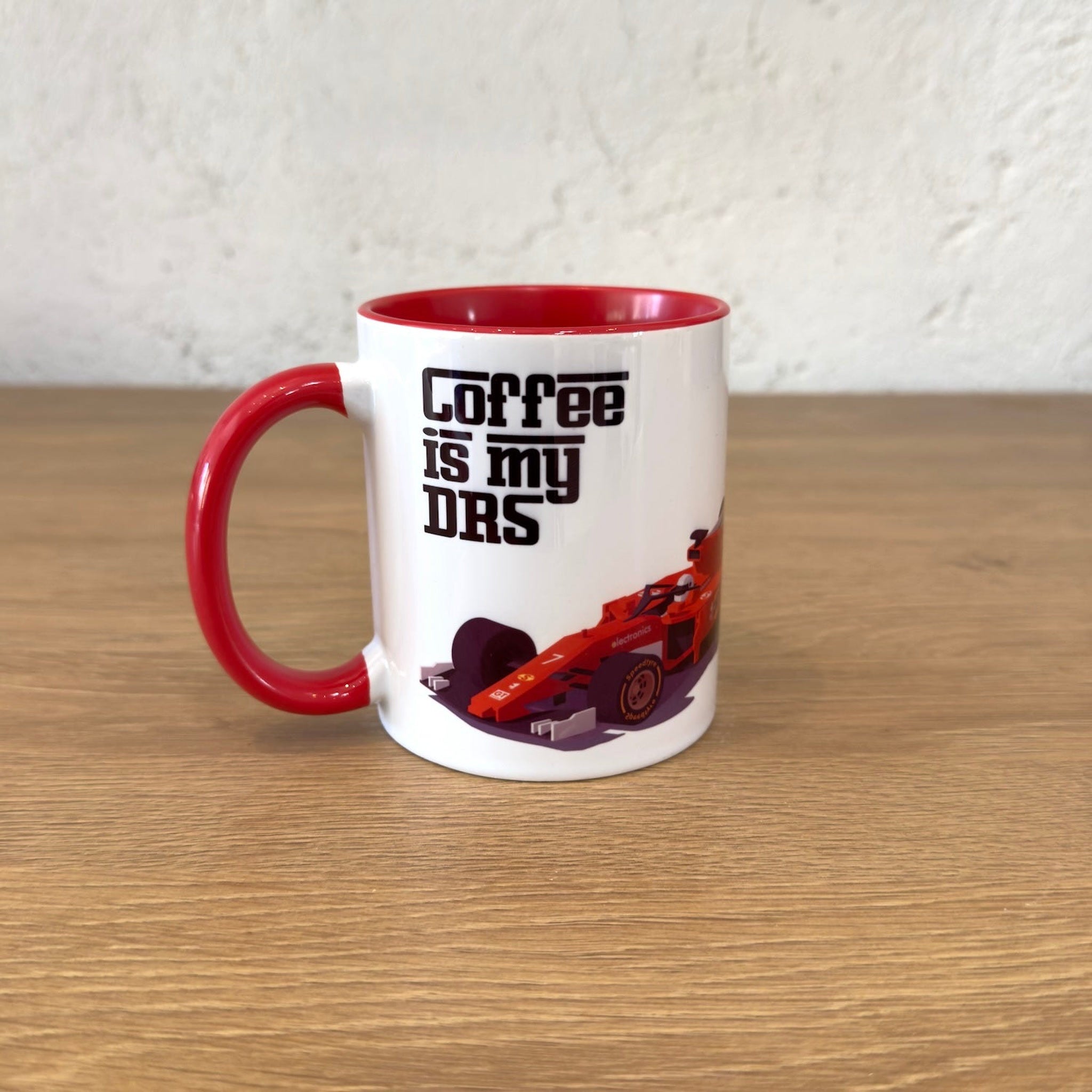 Coffee is my DRS Kırmızı Kulplu Bardak