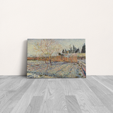 Orchard with Cypresses Kanvas Tablo