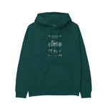 Harley Davidson Model 28B Motosiklet Hoodie