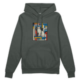 Bauhaus Cat Oversize Hoodie