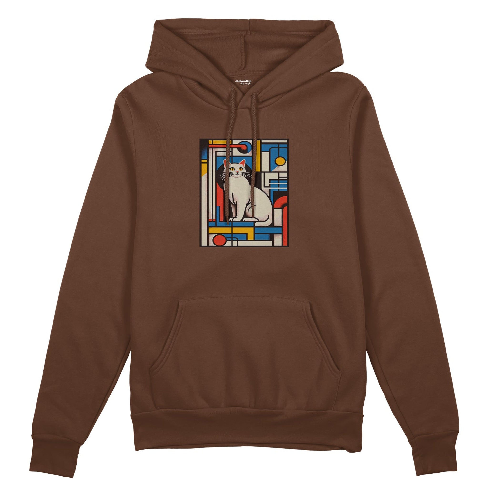 Bauhaus Cat Oversize Hoodie