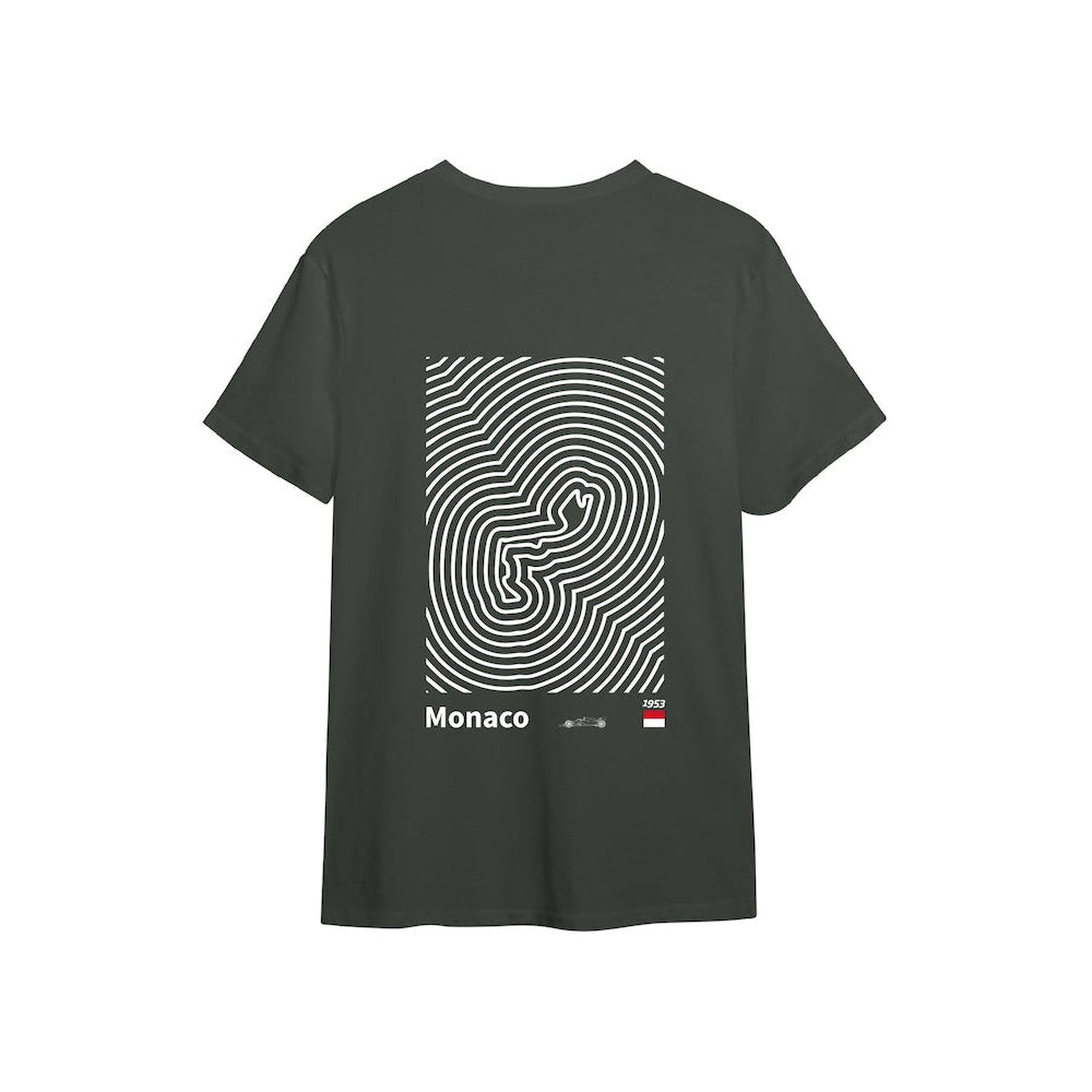 Circuit de Monaco Artwork Tişört