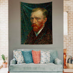 Vincent Van Gogh Self Portrait Duvar Örtüsü
