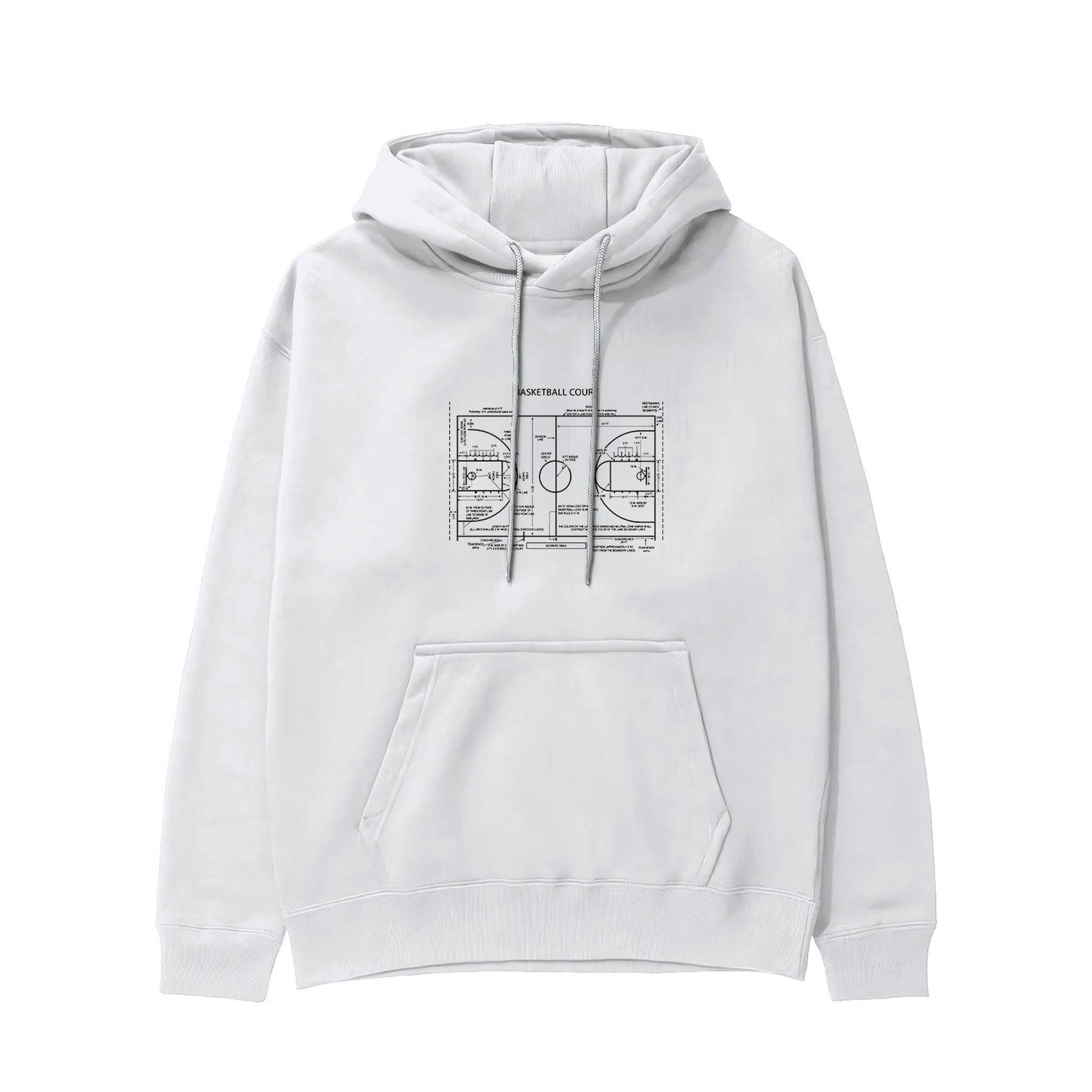 Basketball Court Hoodie