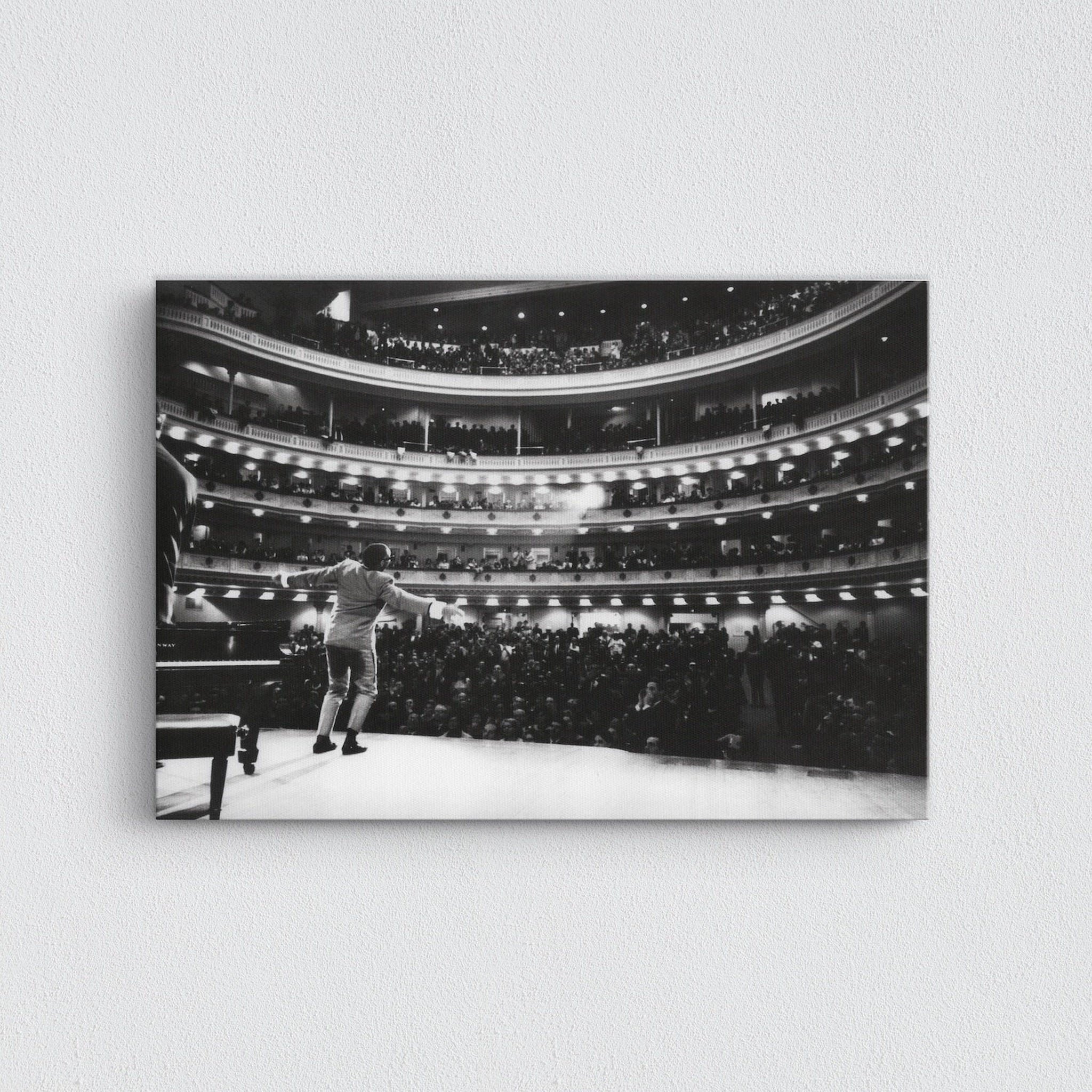 Ray Charles Performing Arts Center in Costa Mesa 1988 v2 Kanvas Tablo