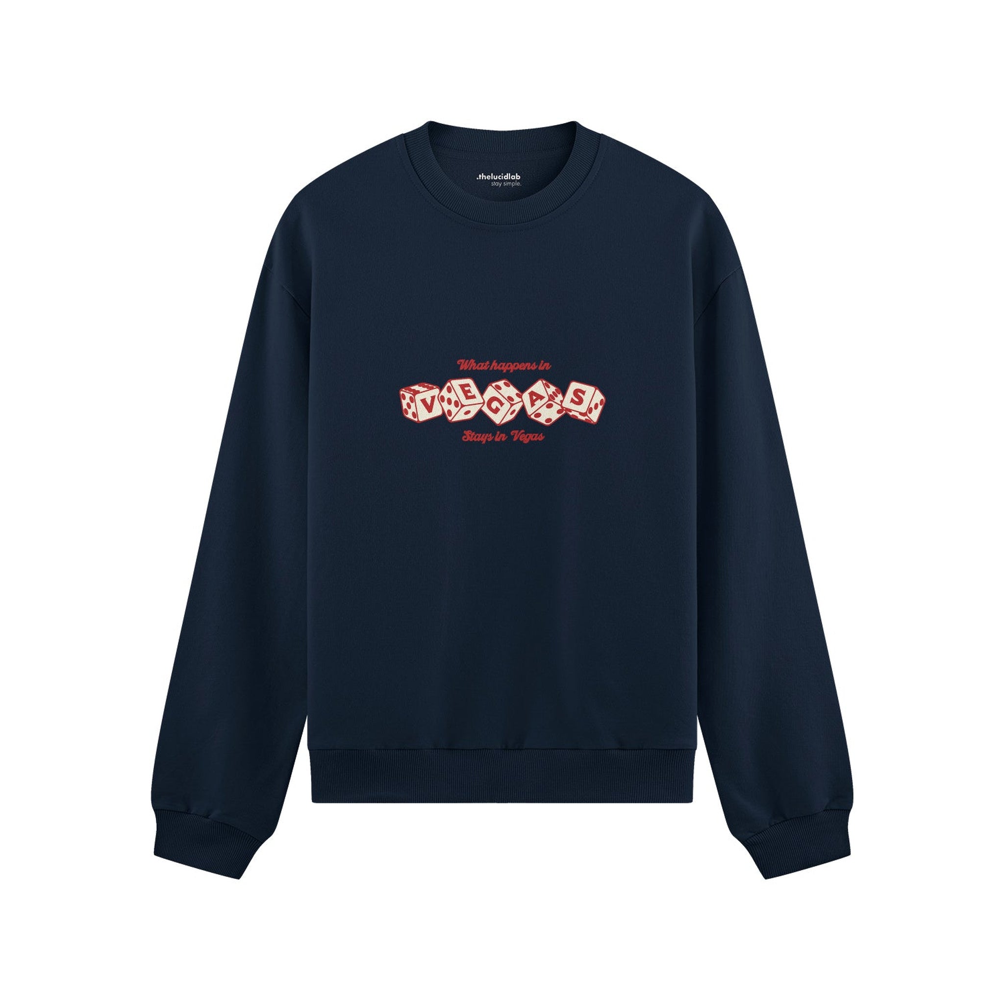 What Happened in Vegas Stays in Vegas Oversize Sweatshirt