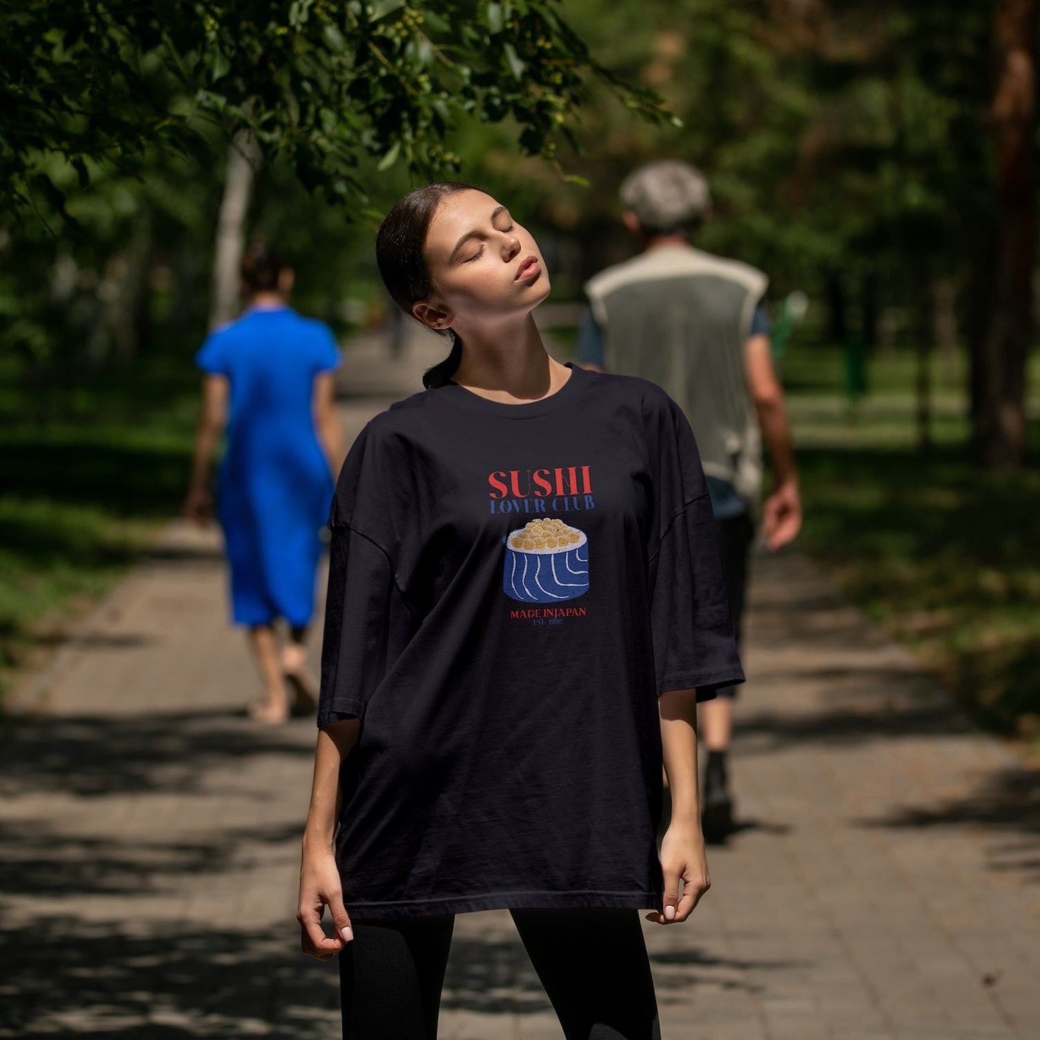 Sushi Lover Club Oversize Tişört