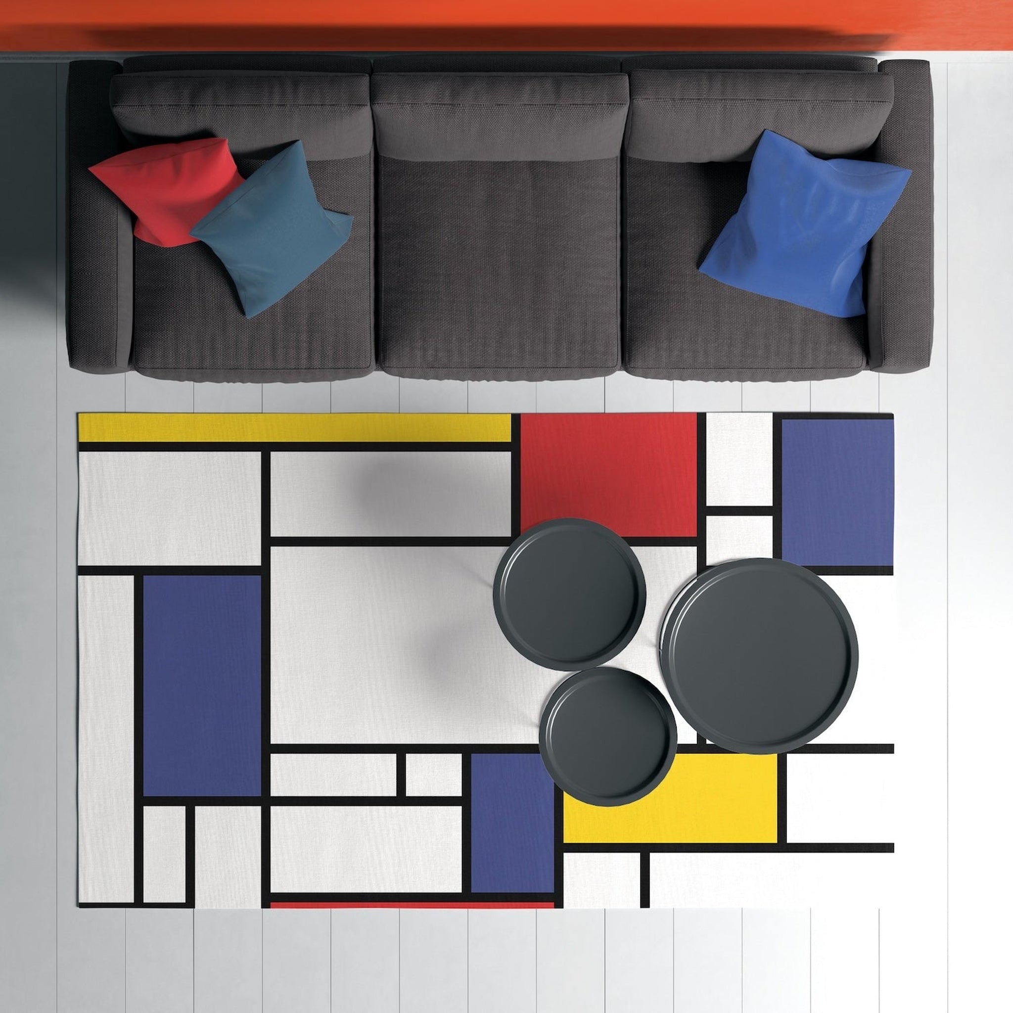 Bauhaus Grid Halı