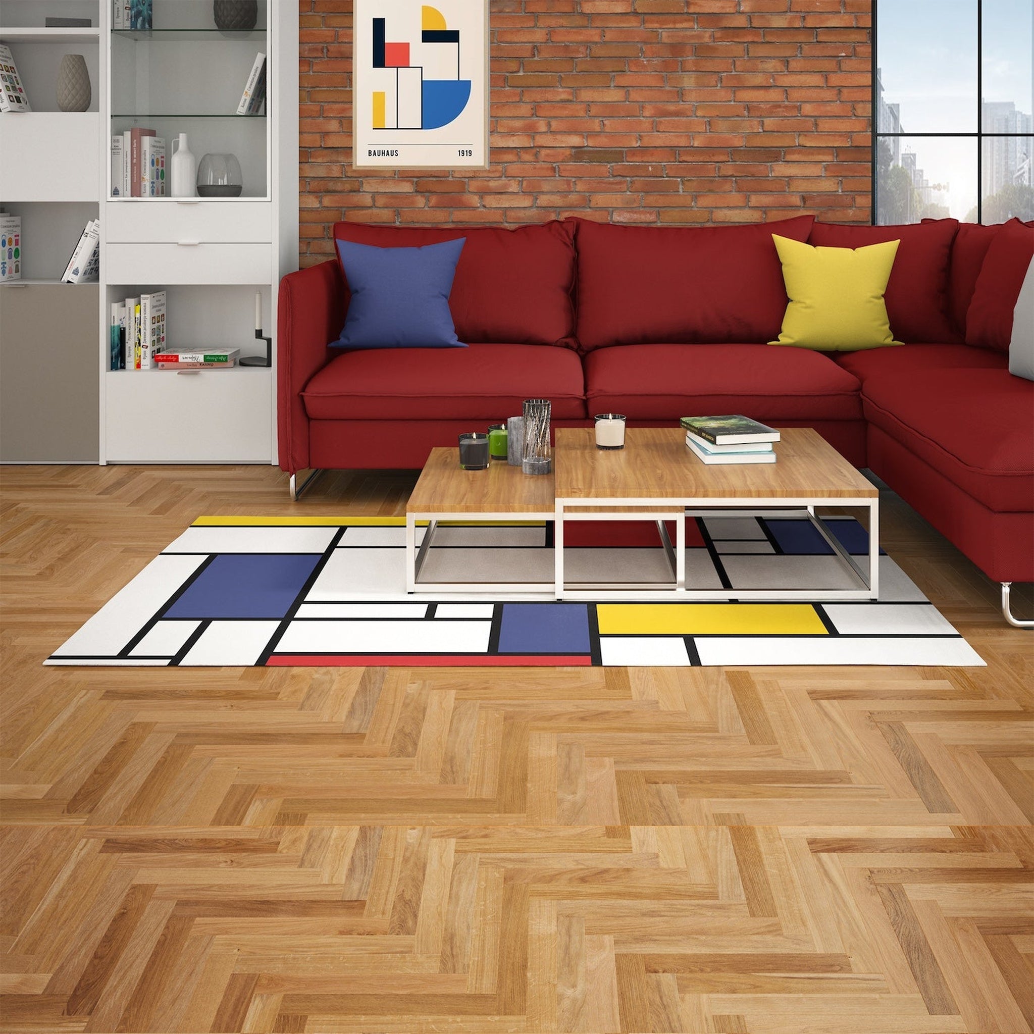 Bauhaus Grid Halı