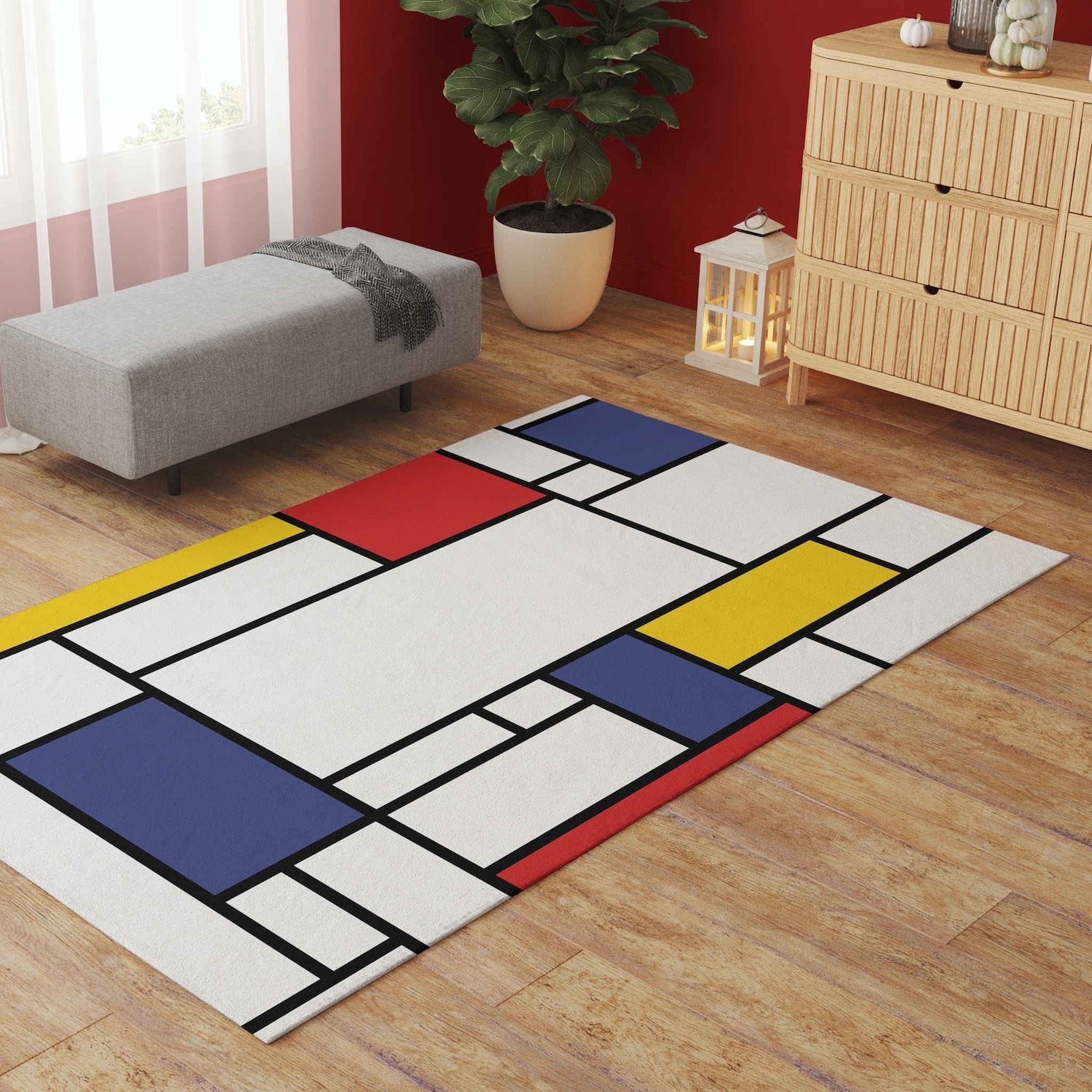 Bauhaus Grid Halı