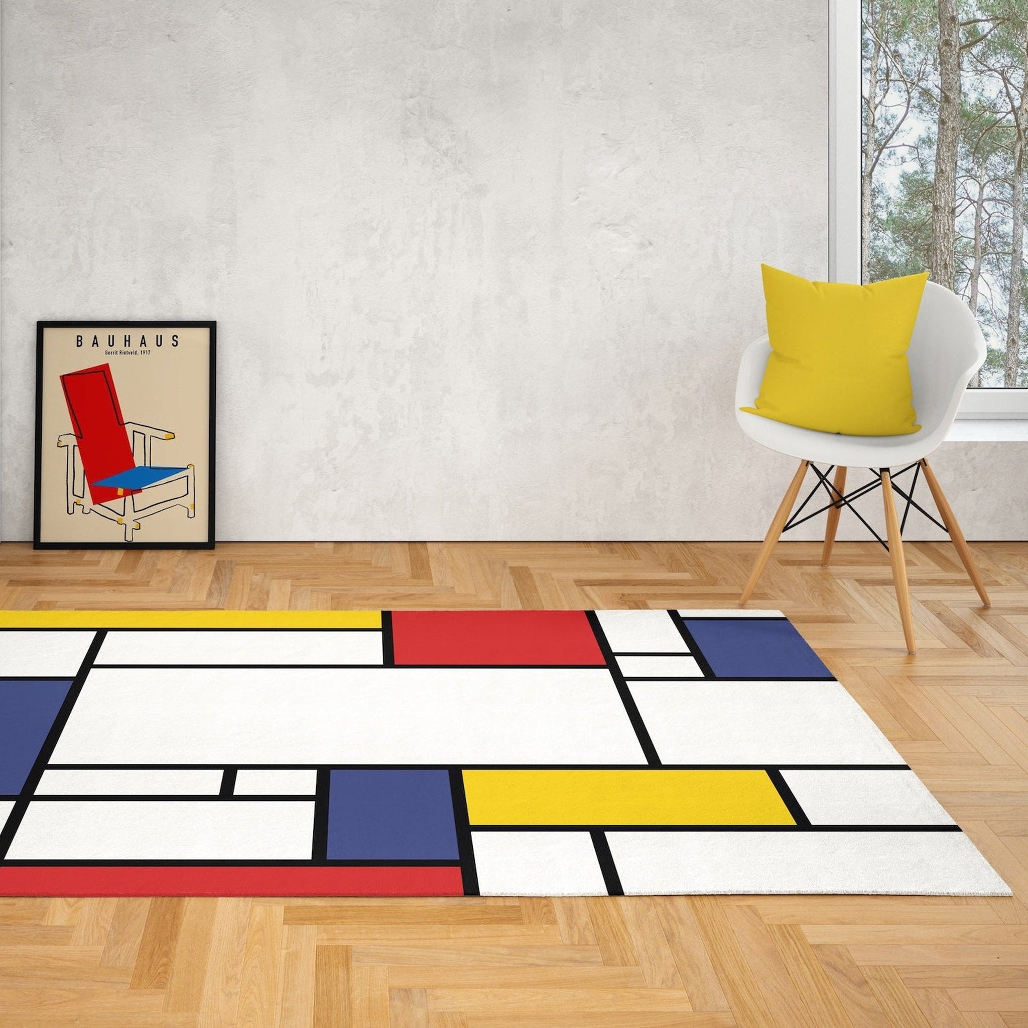 Bauhaus Grid Halı