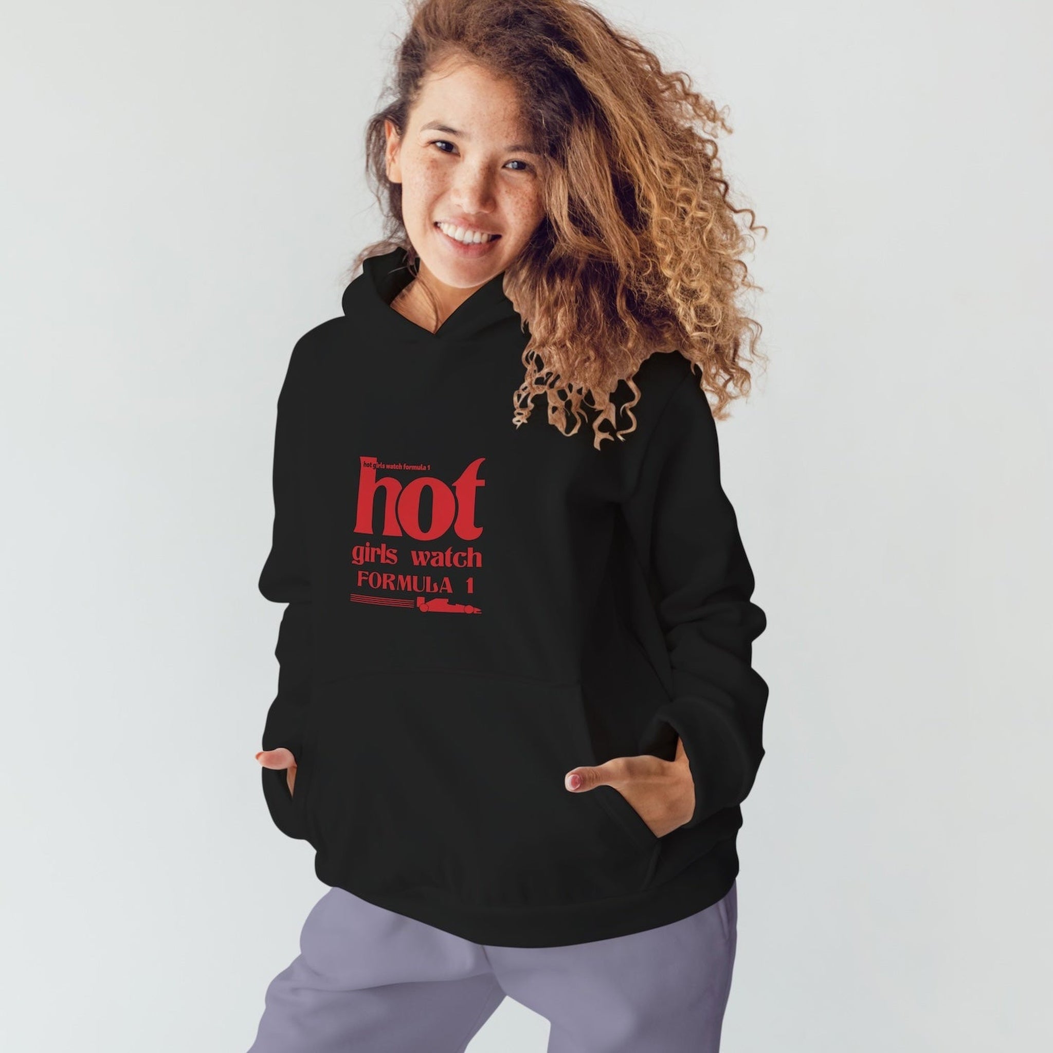 Hot Girls Watch Formula 1 Hoodie