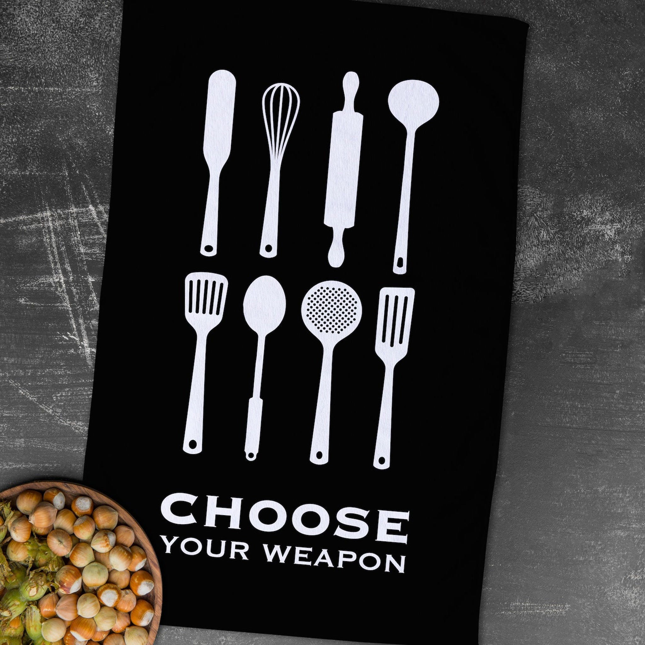 Choose Your Weapon Mutfak Havlusu 2 Adet