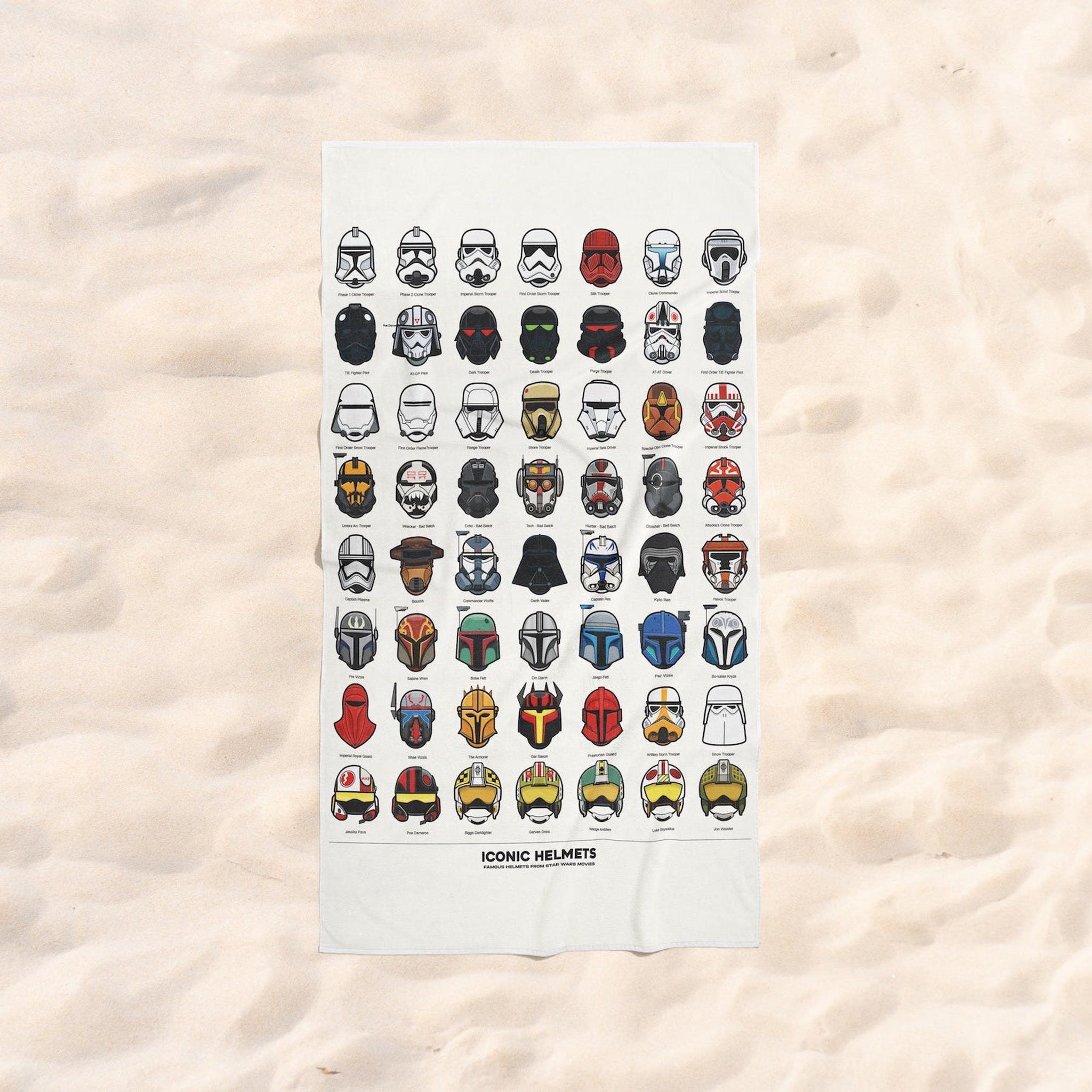 Star Wars Icons Plaj Havlusu