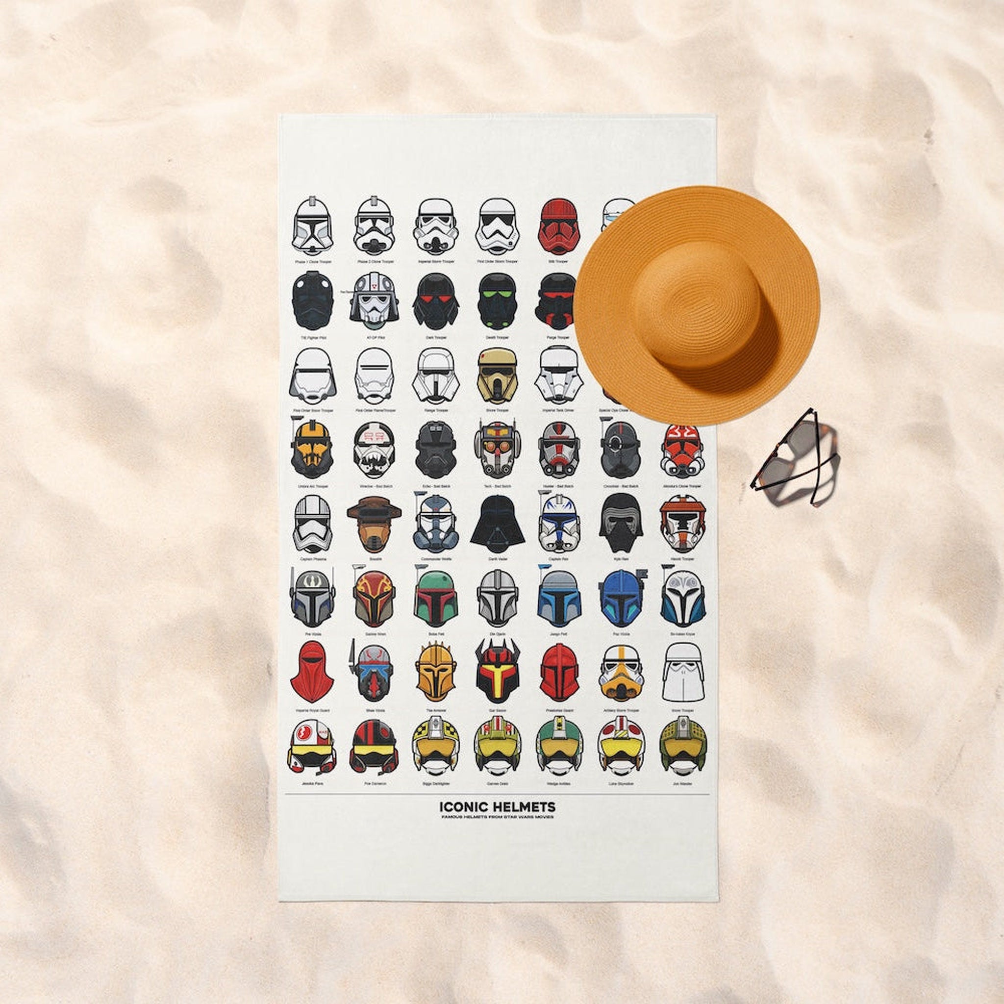Star Wars Icons Plaj Havlusu