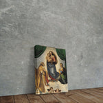 The Sistine Madonna Kanvas Tablo