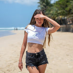 Sotto Il Sole Crop Tişört
