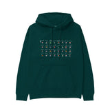 All Tracks / Formula 1 Pistleri Hoodie — Koyu Yeşil