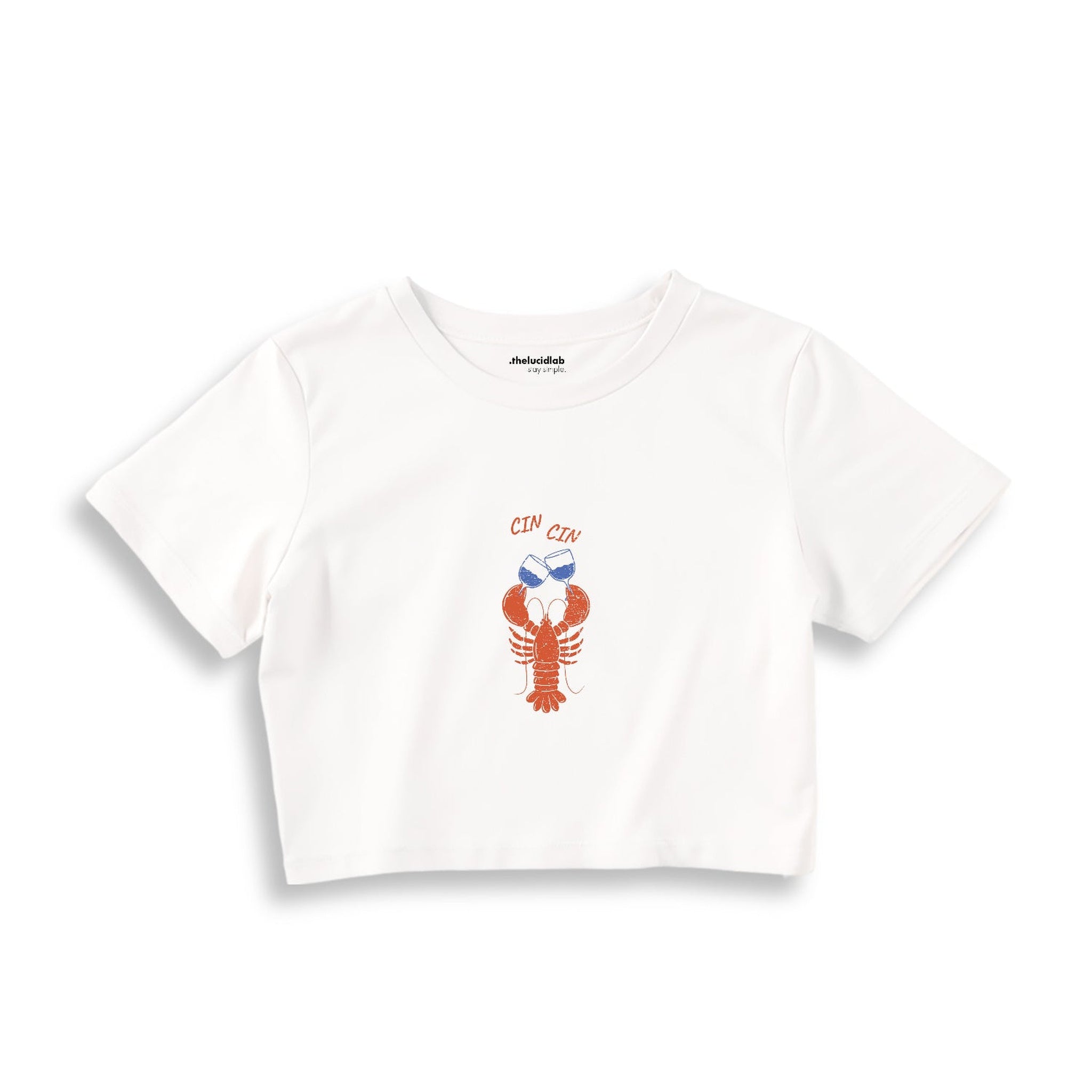 CIN CIN Crop Tişört