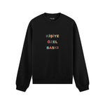 Kişiye Özel Baskılı Oversize Sweatshirt