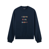 Kişiye Özel Baskılı Oversize Sweatshirt