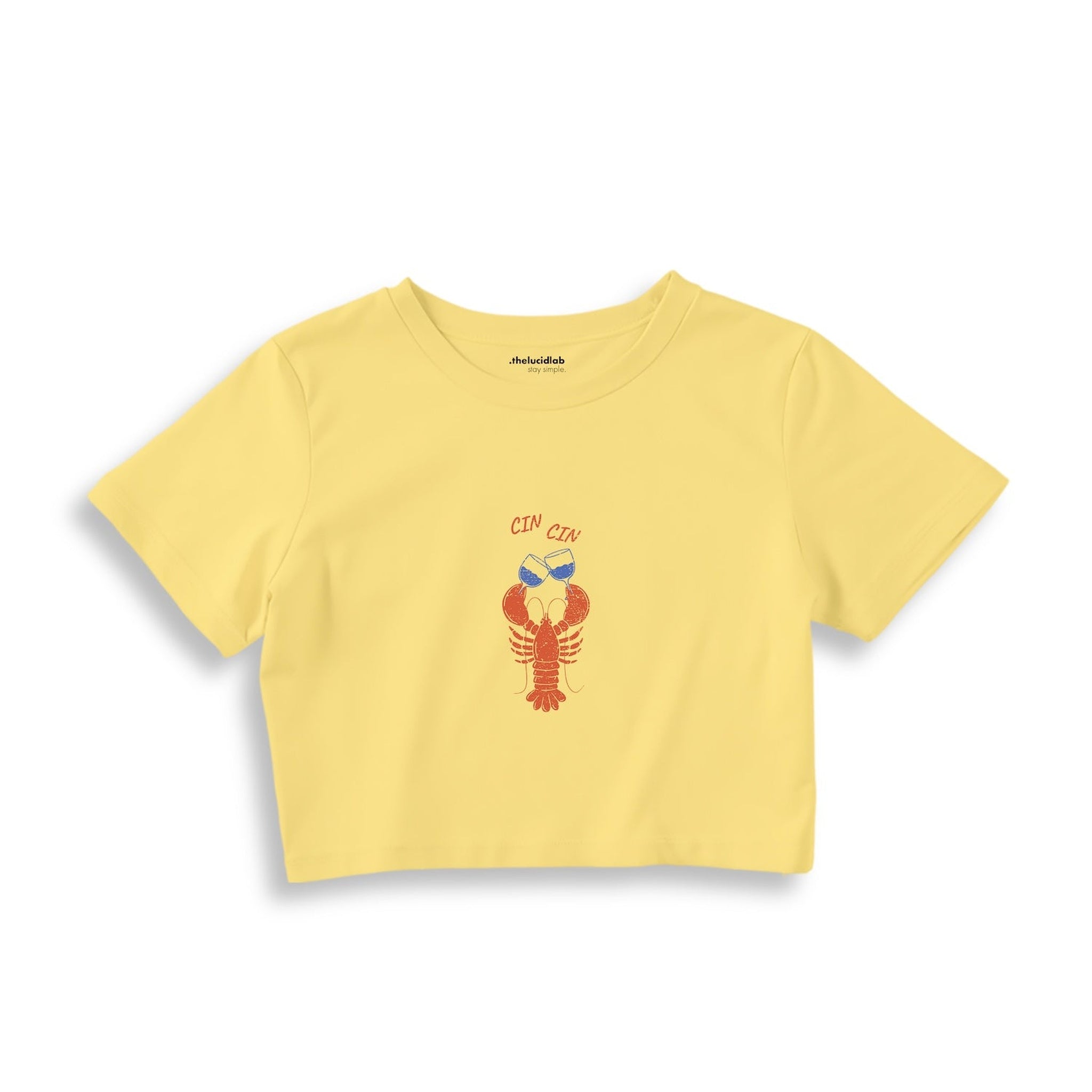 CIN CIN Crop Tişört