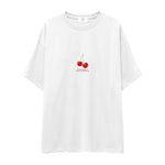 Cherry Fullness Oversize Tişört