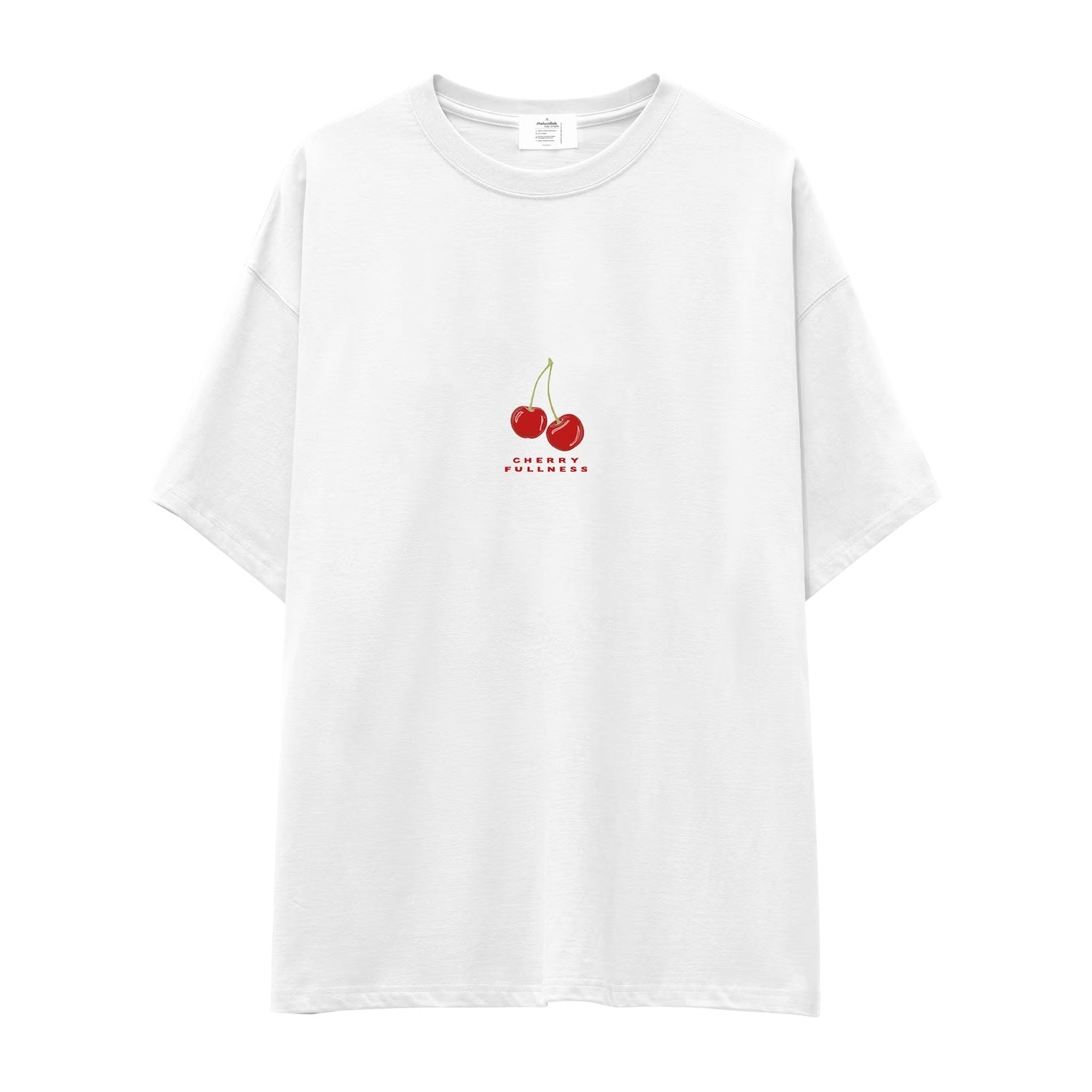 Cherry Fullness Oversize Tişört