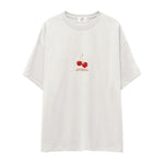 Cherry Fullness Oversize Tişört