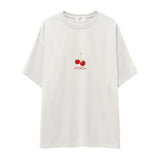Cherry Fullness Oversize Tişört