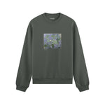 Water Lilies Oversize Sweatshirt