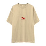 Cherry Fullness Oversize Tişört