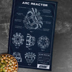 Arc Reactor Navy Blue Mutfak Havlusu 2 Adet
