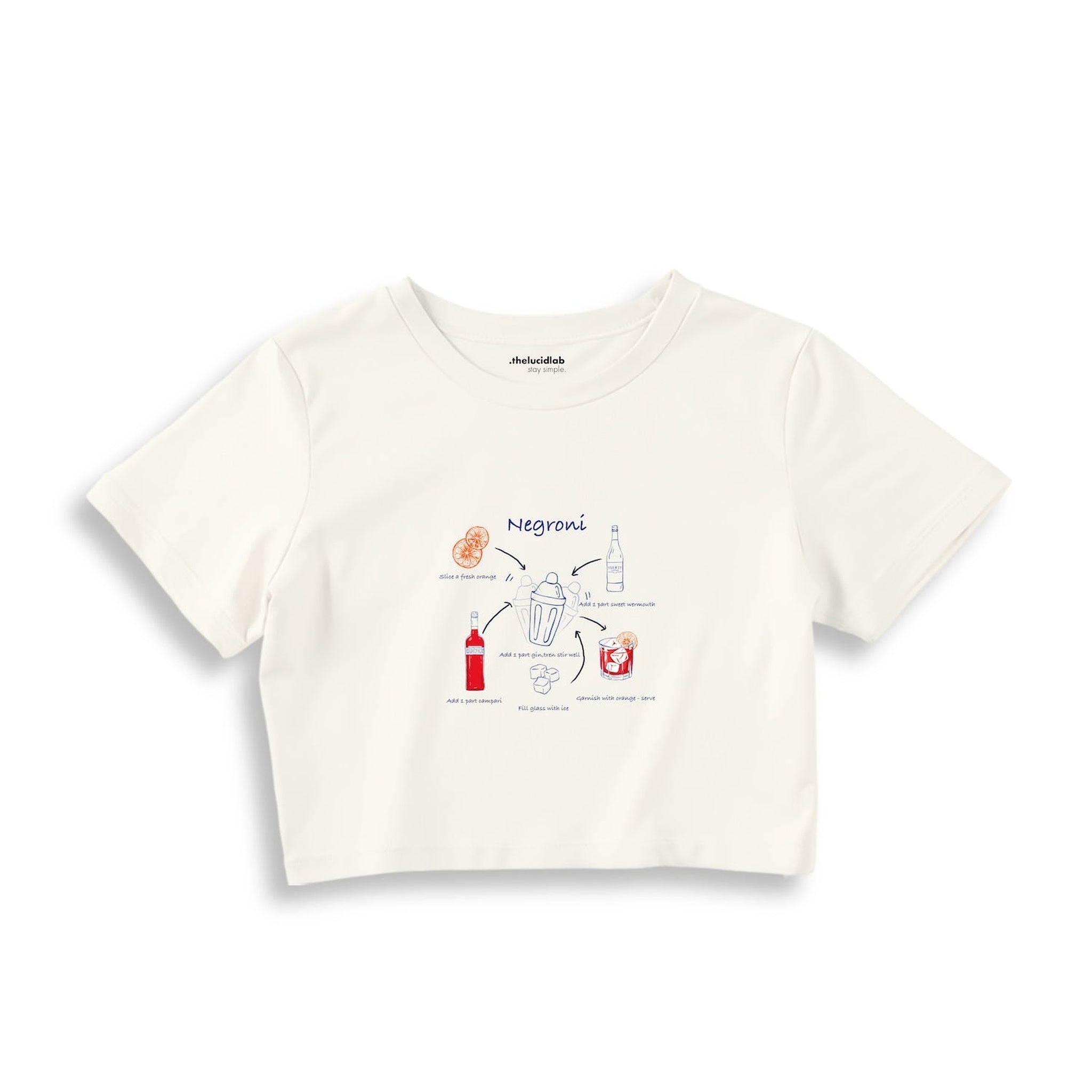 Negroni Crop Tişört