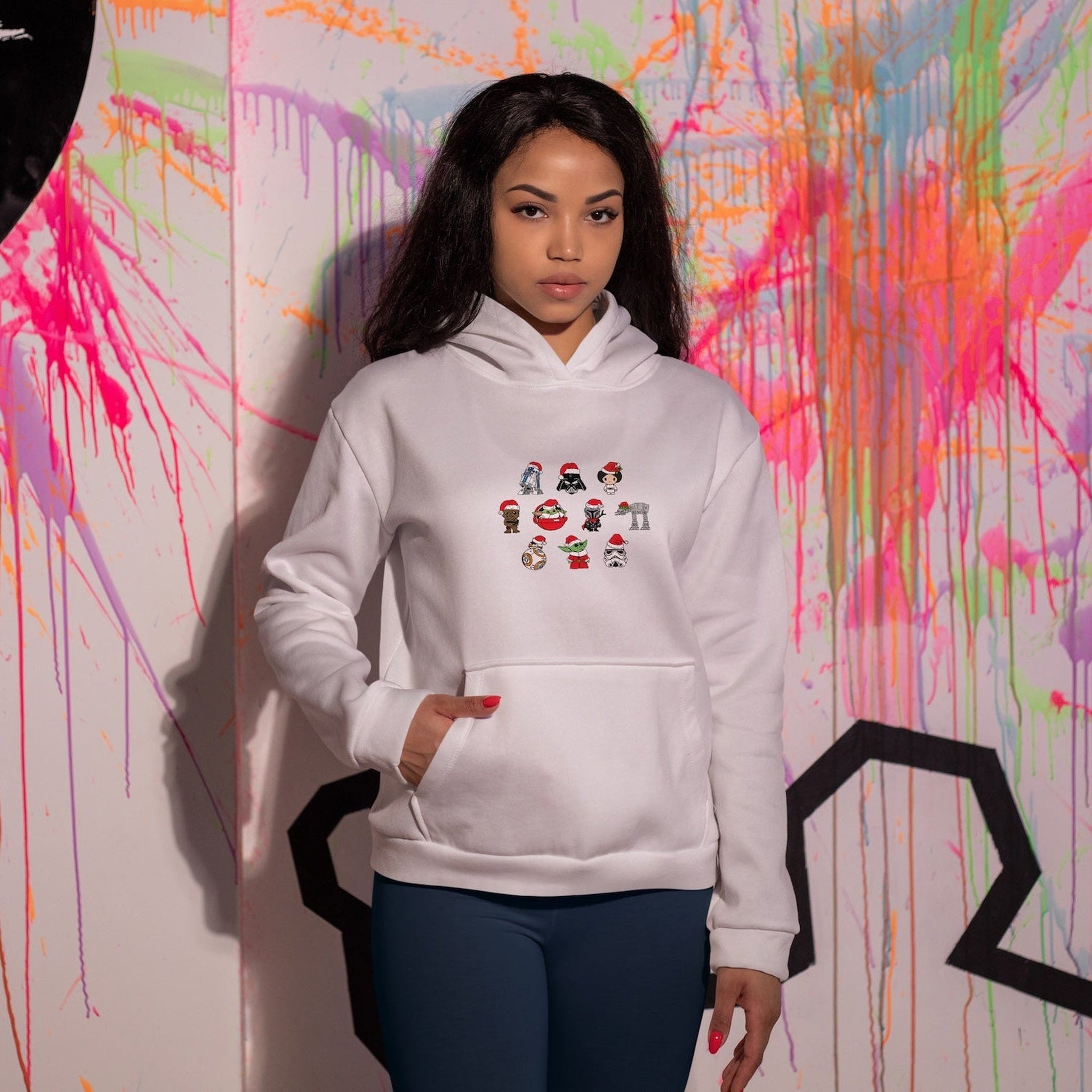 Star Wars Christmas Icons Hoodie
