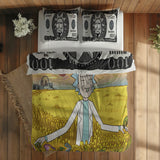 Morty Dollar & Morty in Paradise Çift Taraflı Nevresim Takımı
