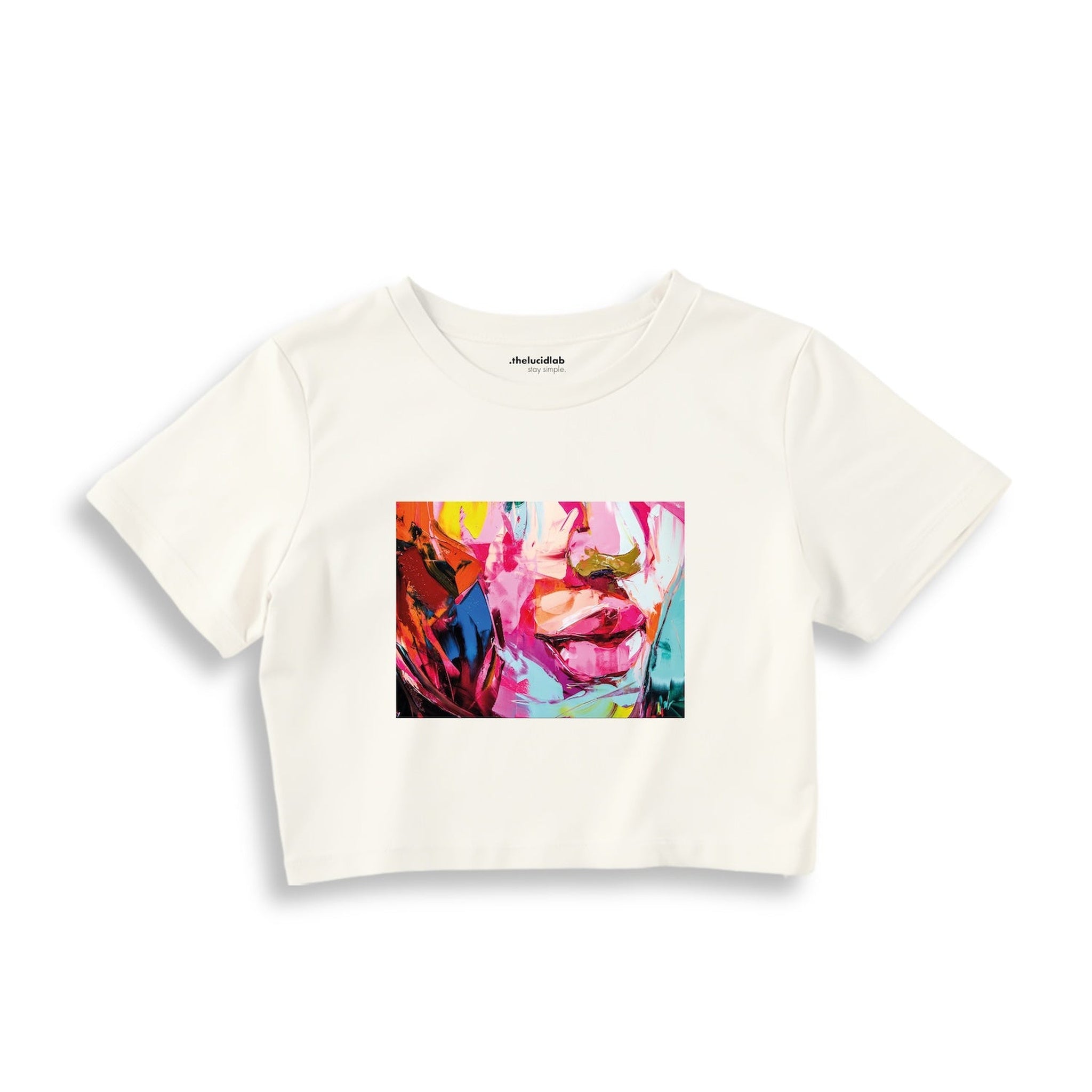 Lips Crop Tişört