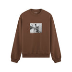 Amy Winehouse at the laundromat 2004 Oversize Sweatshirt