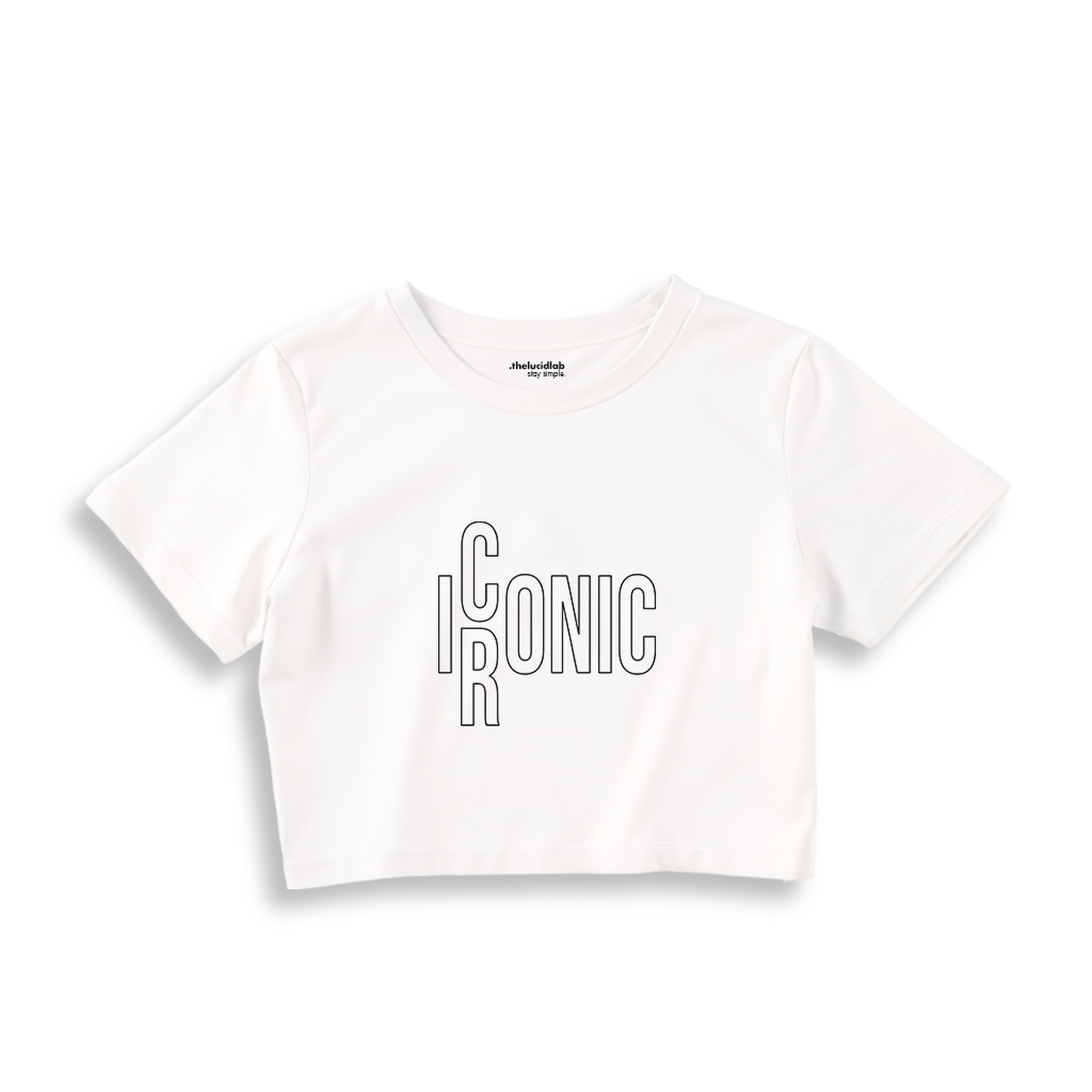 I/RCONIC Crop Tişört