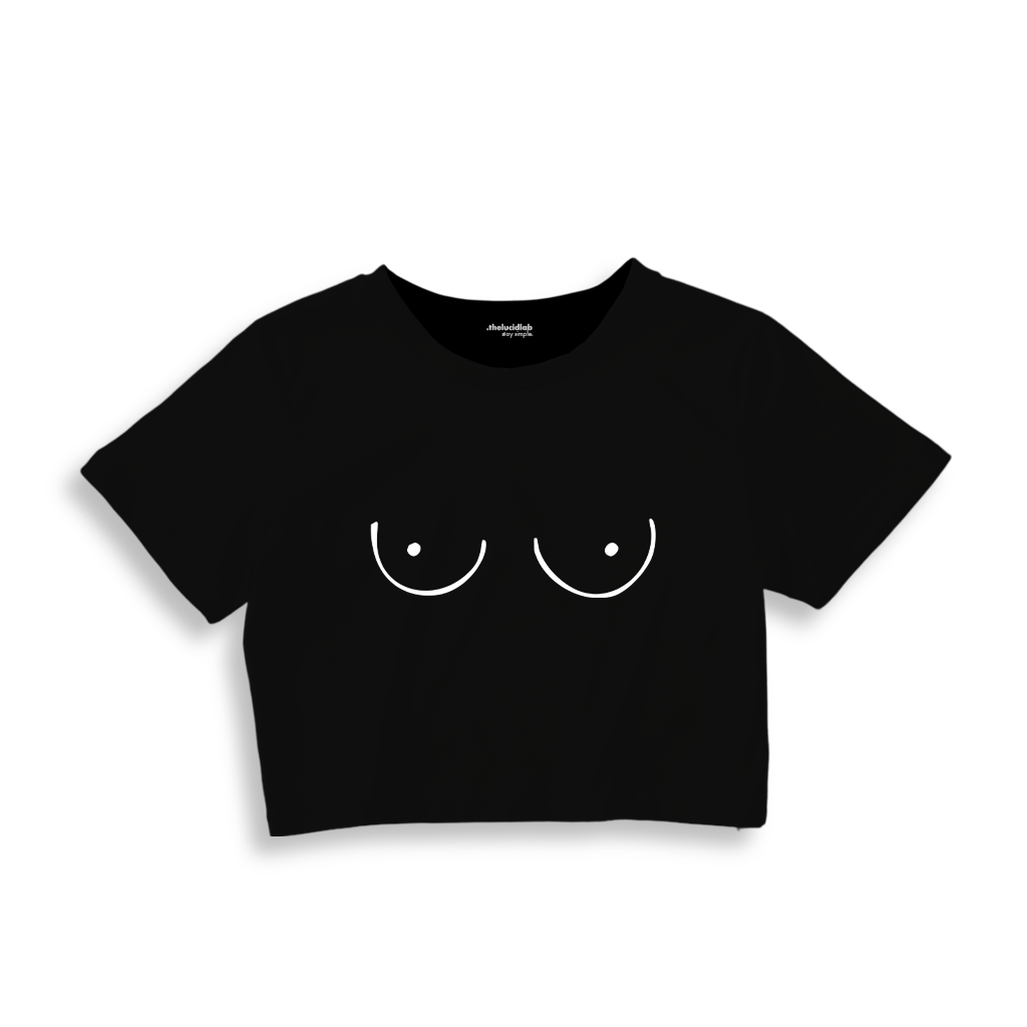 Uncensored Crop Tişört