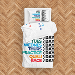 Formula 1 Week Days / F1 Teams Çift Taraflı Nevresim Takımı