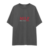 MILF / Man I Love Ferrari Oversize Tişört