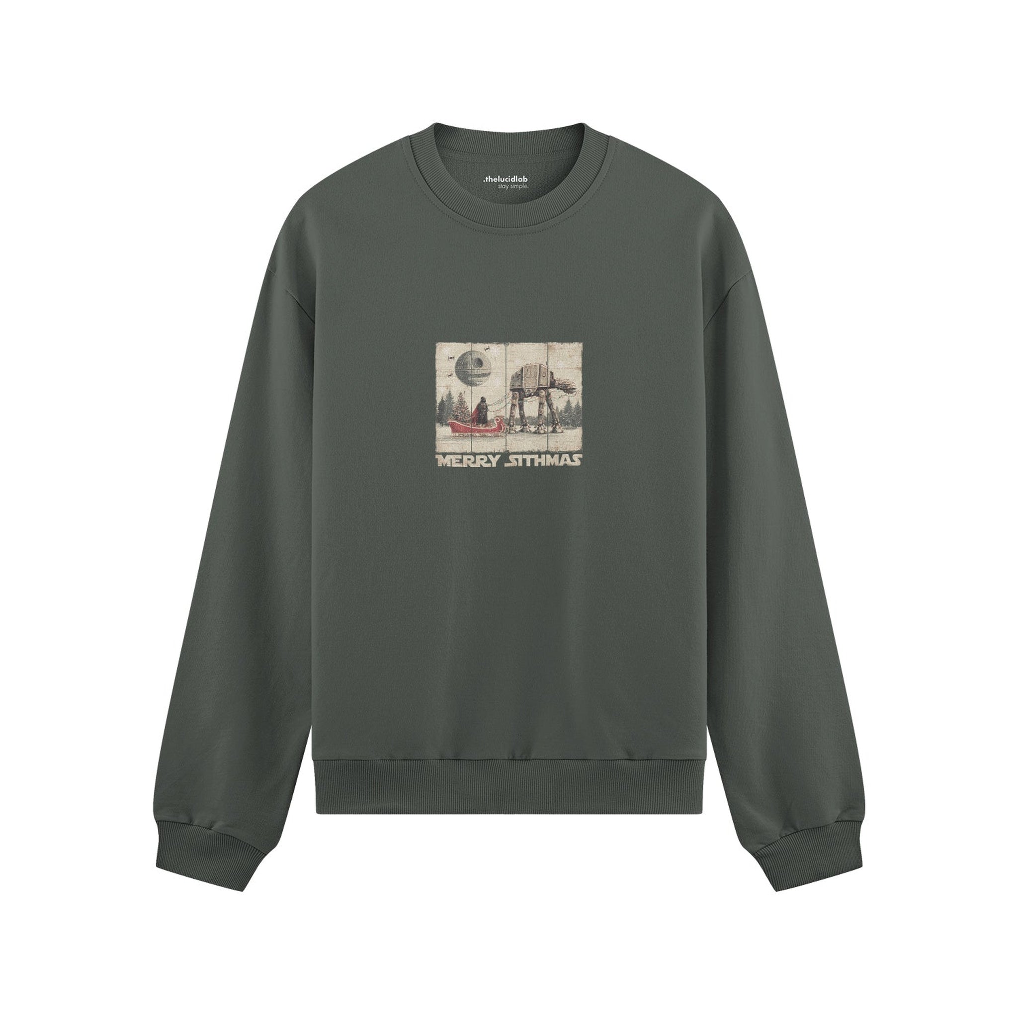Star Wars Merry Sithmas Vintage Oversize Sweatshirt