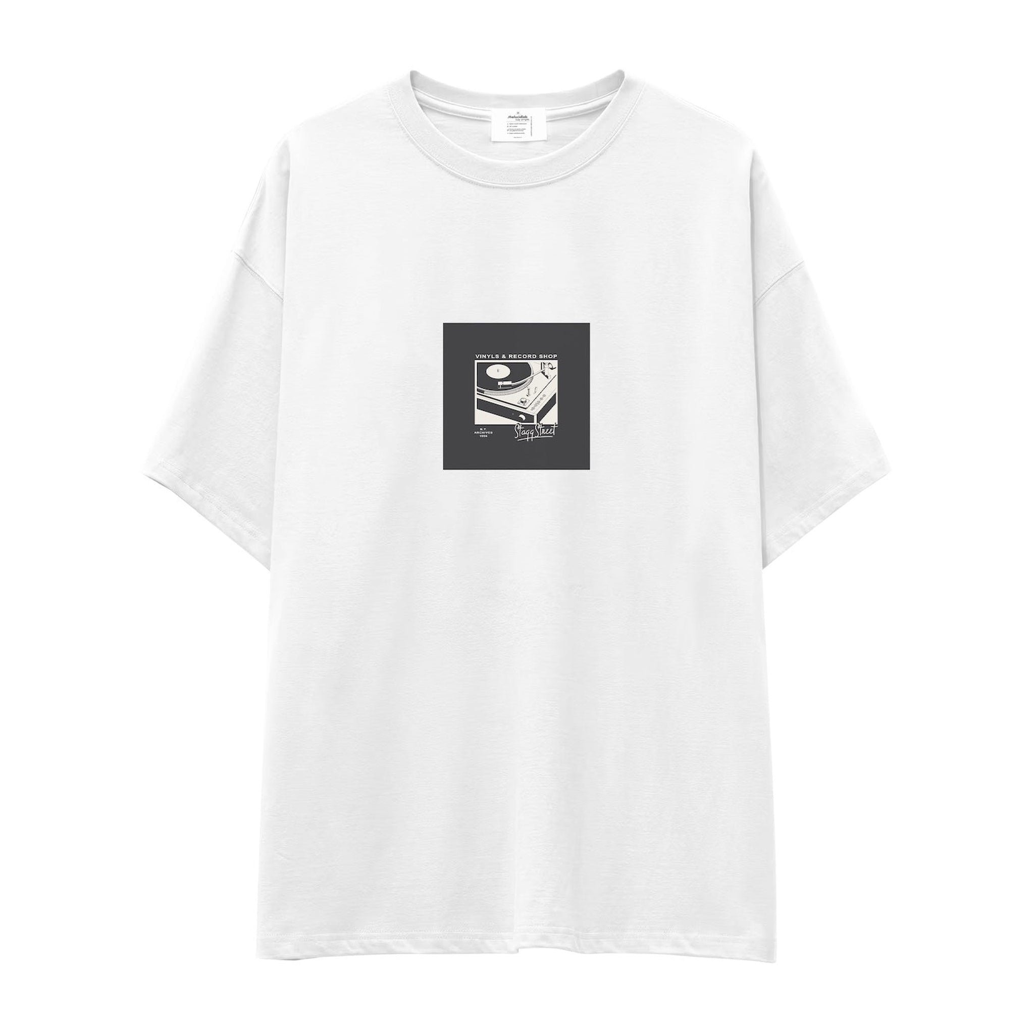 Vinyl Dreams Oversize Tişört