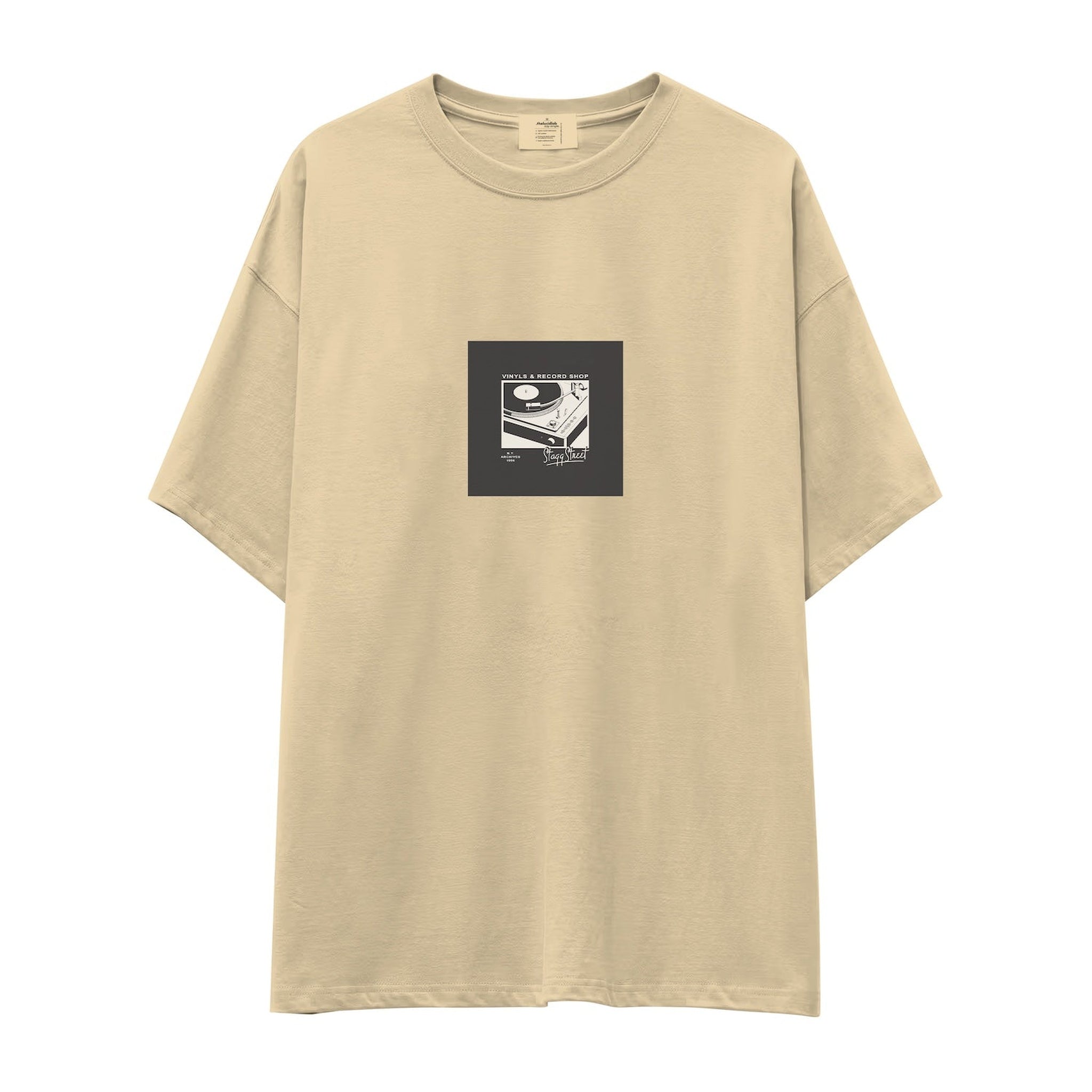 Vinyl Dreams Oversize Tişört